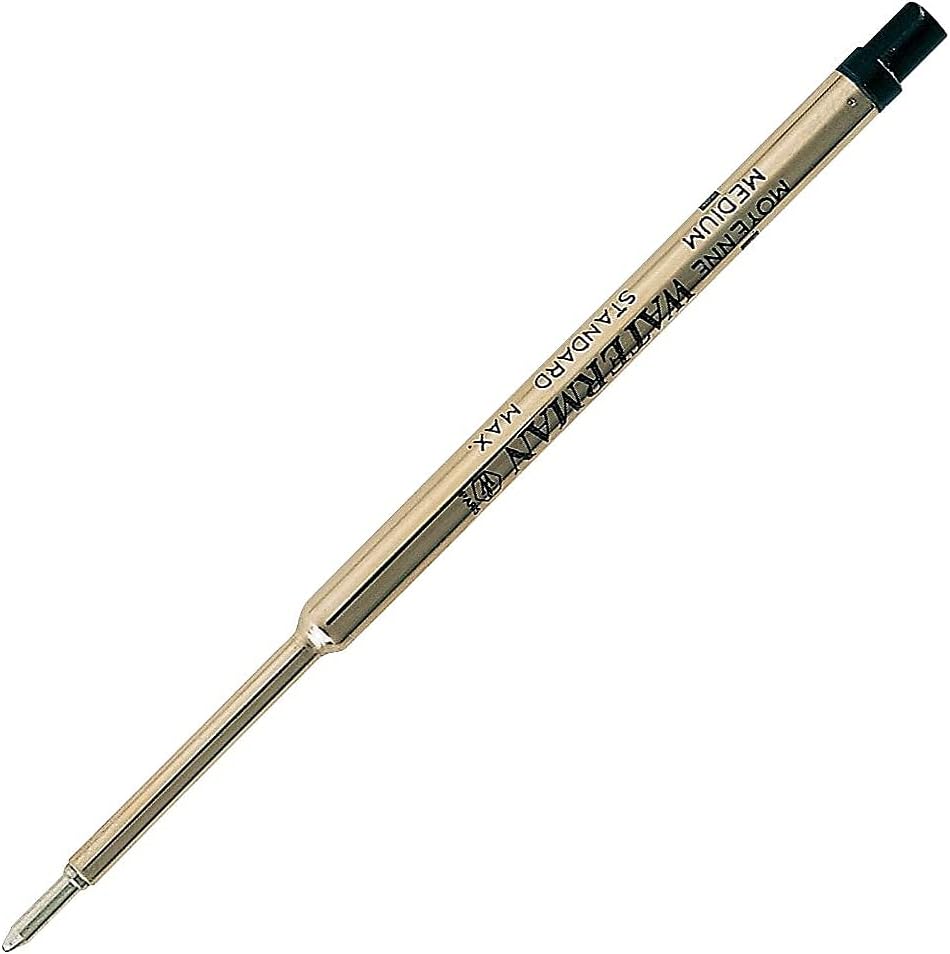 Waterman Genuine Ballpoint Pen Refills, Medium