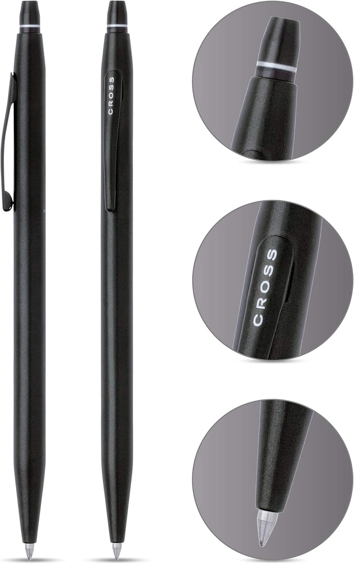 Cross Click Rollerball Pen, Satin Black