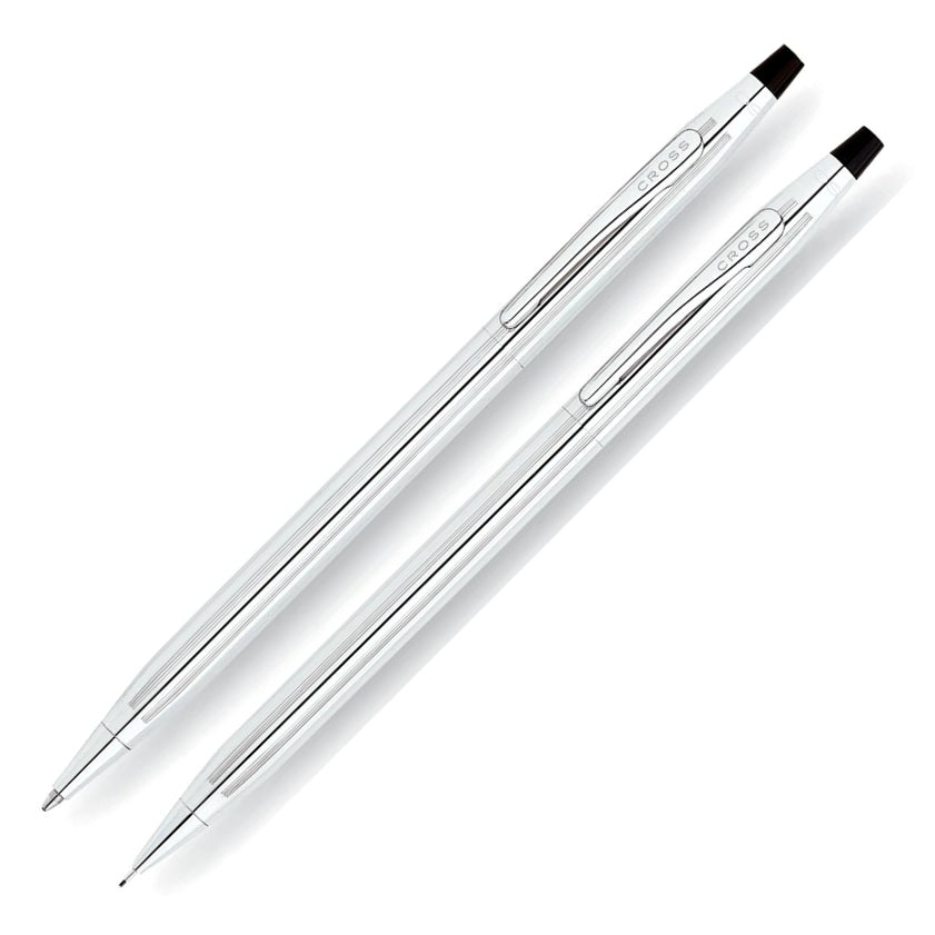 Cross Classic Century Pen & Pencil Set, Polished Chrome