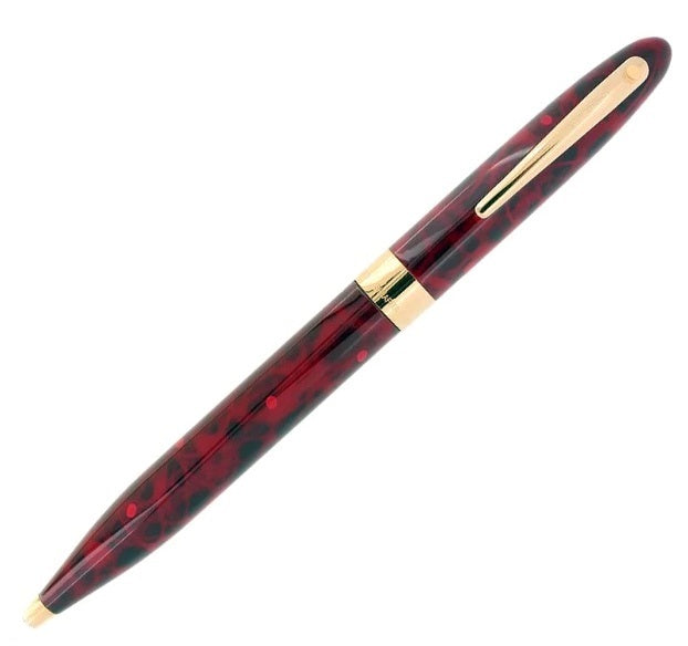 Sheaffer Crest Mechanical Pencil, Flame Red & Gold, USA Made, No Box