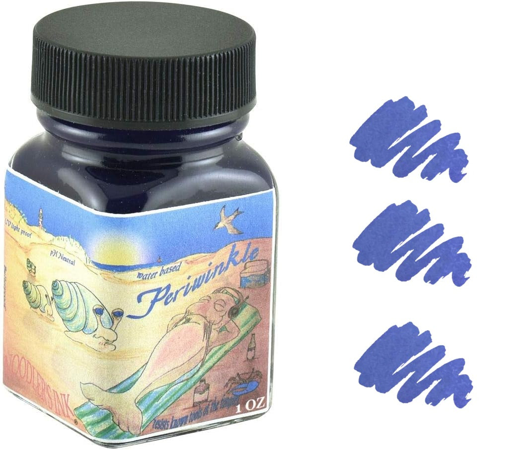 Noodlers Fountain Pen Ink Bottle - Periwinkle