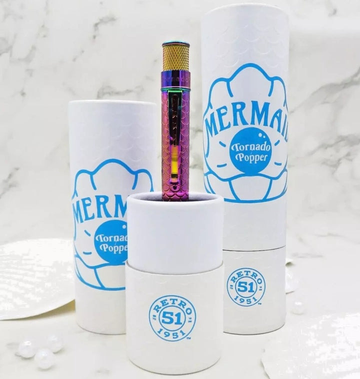 Retro 51 Tornado Popper Limited Edition Rollerball Pen, Mermaid