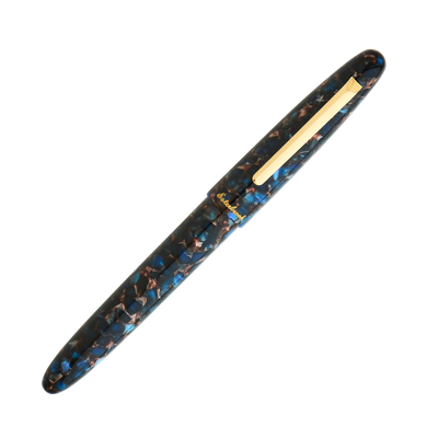 Esterbrook Estie Standard Fountain Pen, Nouveau Blue, Gold Trim