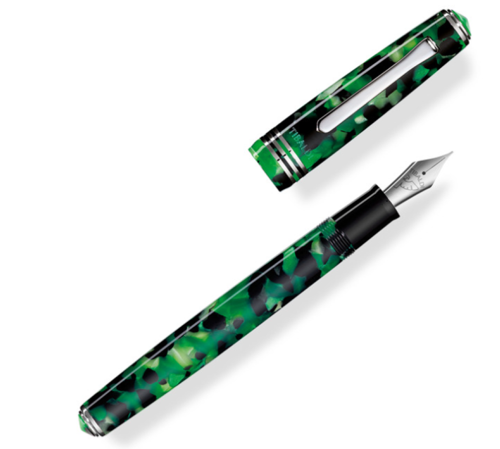 Tibaldi N60 Emerald Green Resin Fountain Pen