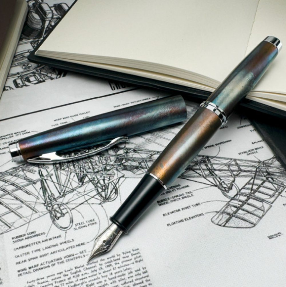 Monteverde USA Dakota Raw Flame Fountain Pen
