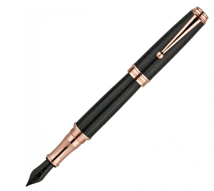 Monteverde Invincia Deluxe Rose Gold Fountain Pen, Medium Nib