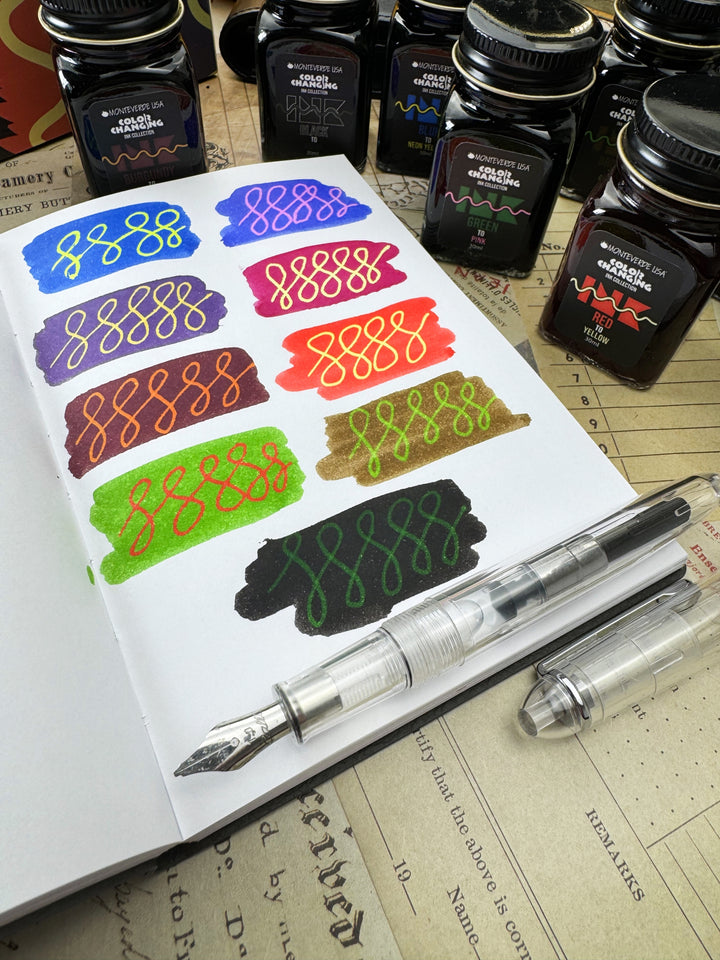 Monteverde Color Changing Fountain Pen Ink Bottle