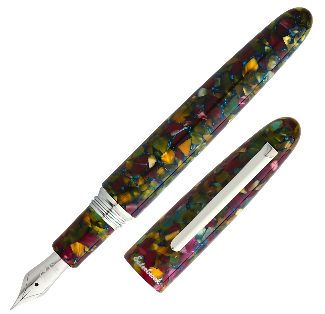 Esterbrook Estie Standard Fountain Pen, Botanical Gardens, Palladium trim