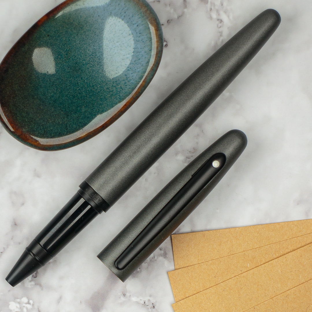 Sheaffer VFM Rollerball Pen, Matte Grey & Black