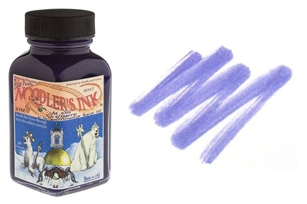 Noodlers Fountain Pen Ink Bottle, Polar Purple - Pen Savings