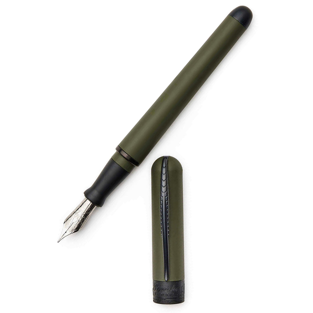 pineider-avatar-matte-fountain-pen-military-greenpensavings