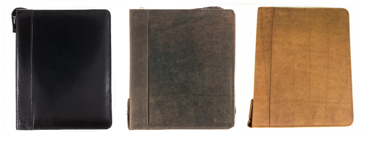 Girologio Zippered Leather Pen Case, 24 Pens