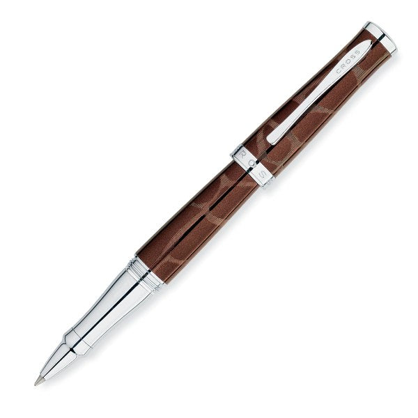 cross-sauvage-giraffe-brown-rollerball-pen