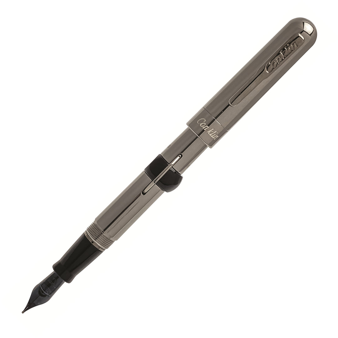conklin-mark-twain-fountain-pen-gunmetal-pensavings