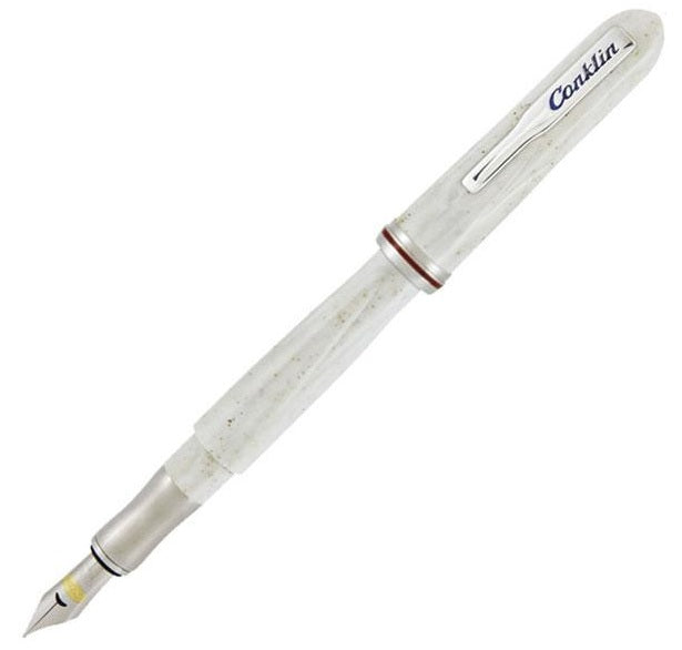 conklin-empire-fountain-pen-stardust-white-medium-pensavings