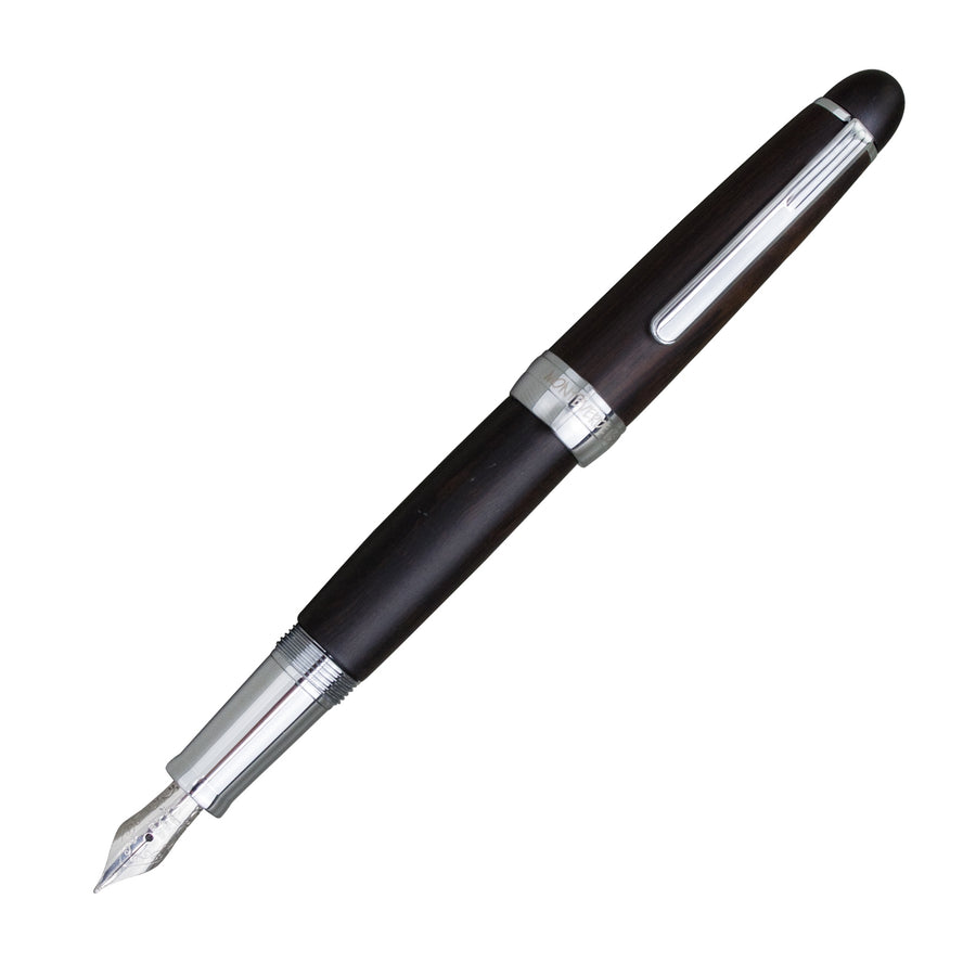 monteverde-monza-wood-fountain-pen-ebony-omniflex-pensavings