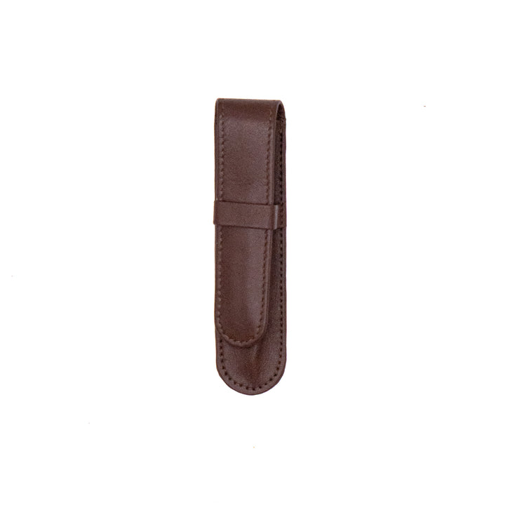 Single Genuine Leather Pen Case