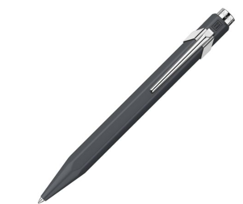 caran-d'ache-metal-grey-rollerball-pen-pensavings