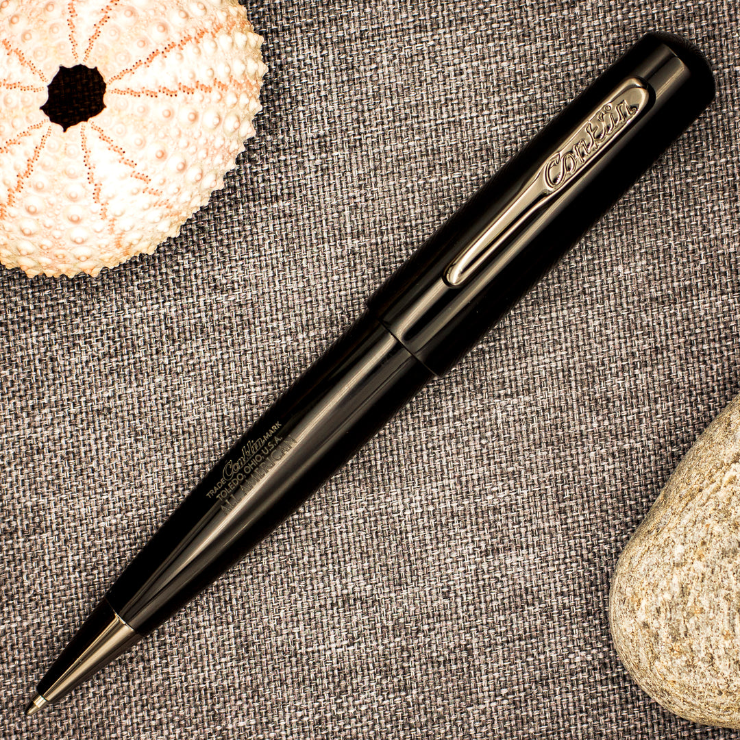 Conklin All American Ballpoint Pen, Raven Black