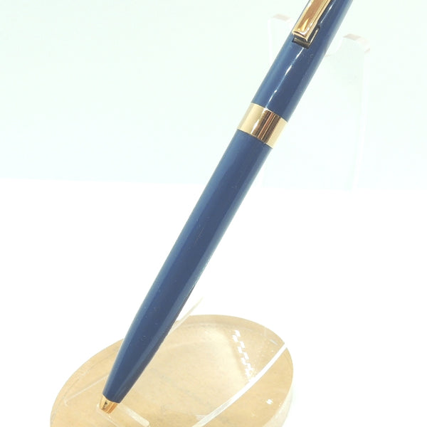 Sheaffer Imperial Ballpoint Pen, Blue & Gold, USA Made, No Box