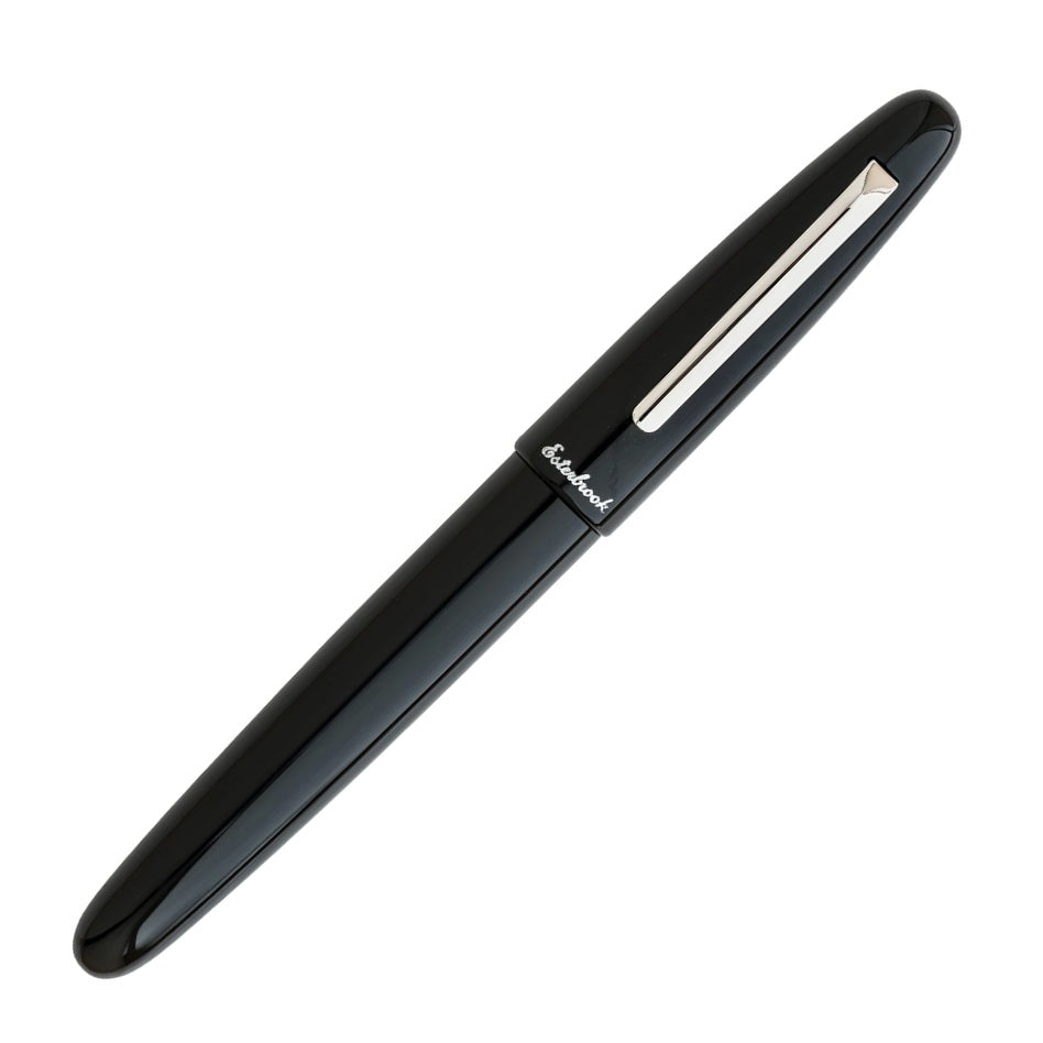 Esterbrook Estie Standard Fountain Pen, Ebony, Palladium Trim