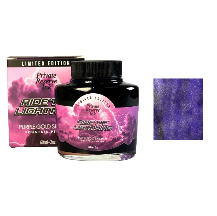 Private Reserve Limited Edition Fountain Pen Ink Bottle, Ride the Lightning