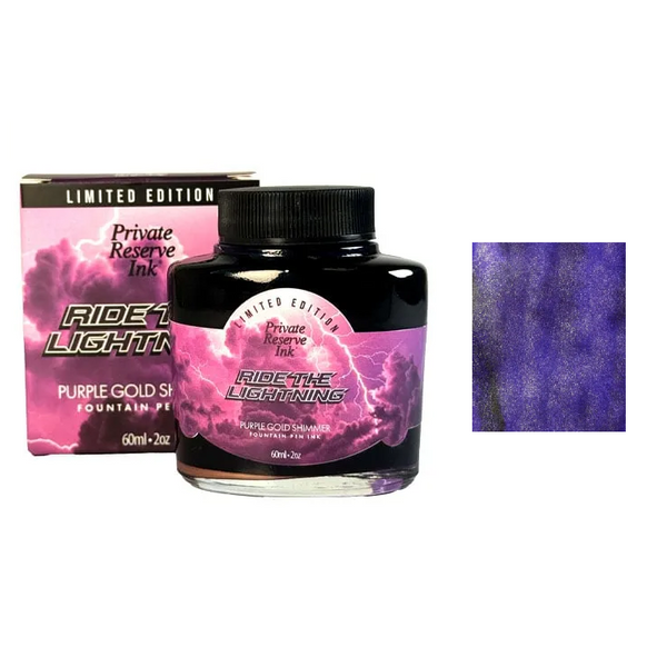 Private Reserve Limited Edition Fountain Pen Ink Bottle, Ride the Lightning