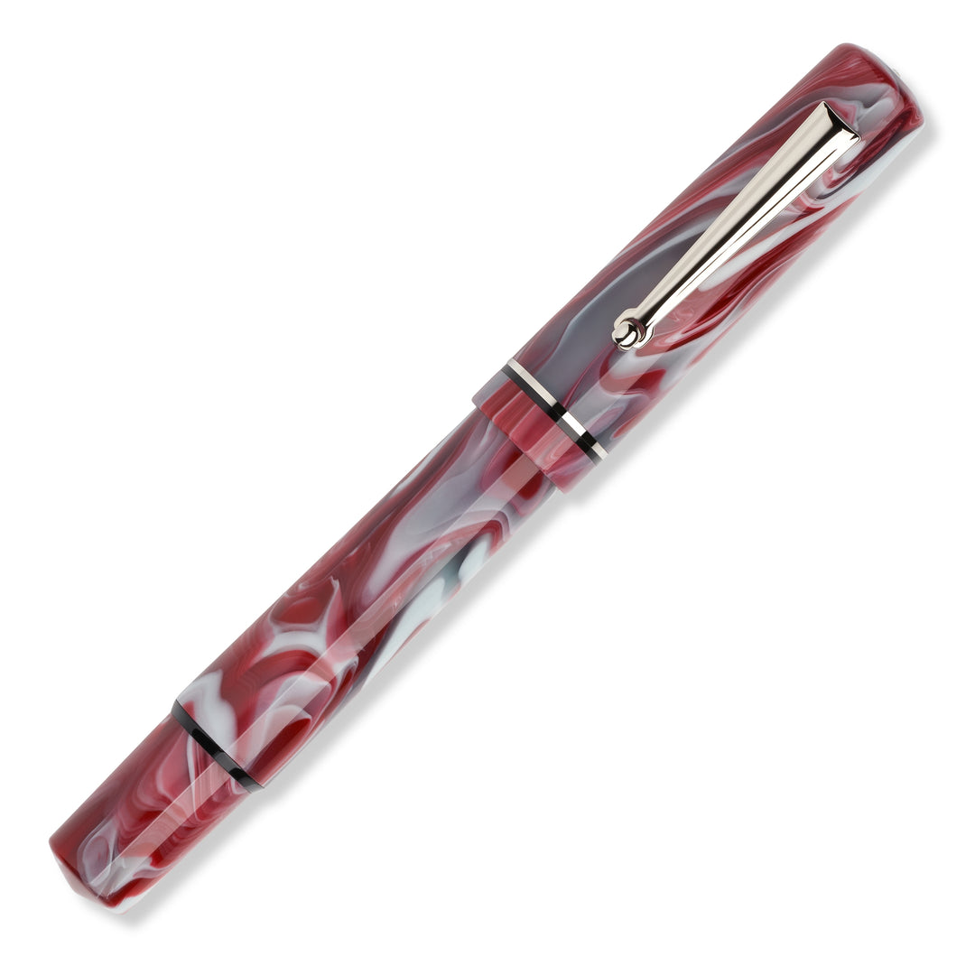 Delta Spaccanapoli Fountain Pen, Ruffo Pink Swirl