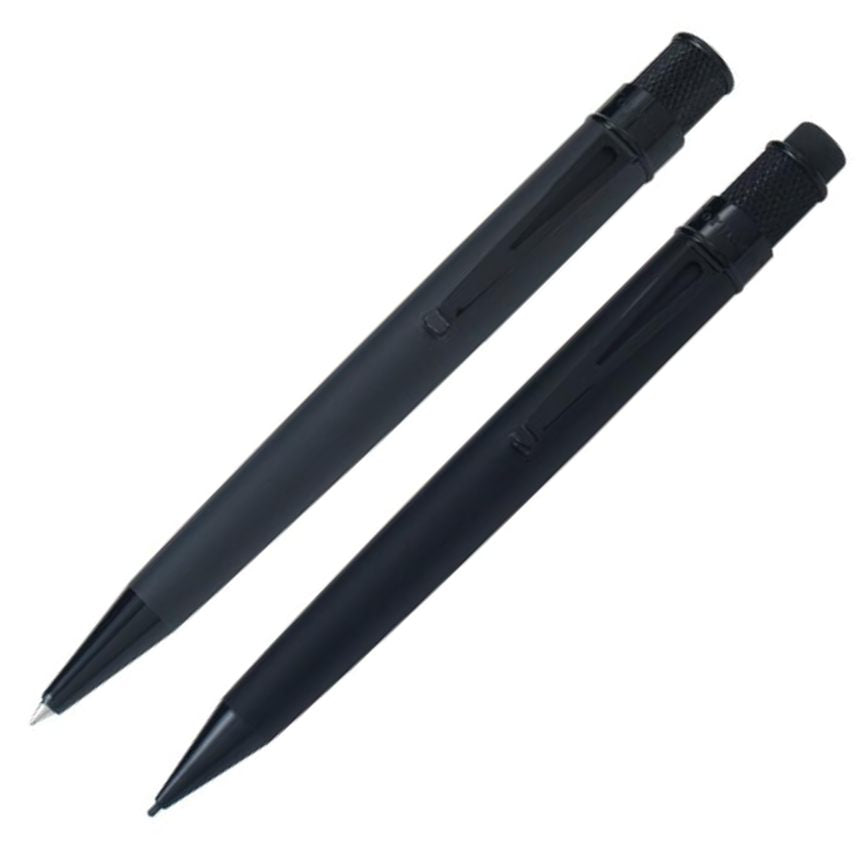 Retro 51 Tornado Stealth Rollerball & Pencil 1.1 Gift Set