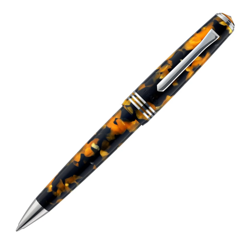 Tibaldi N60 Amber Yellow Resin Ballpoint Pen