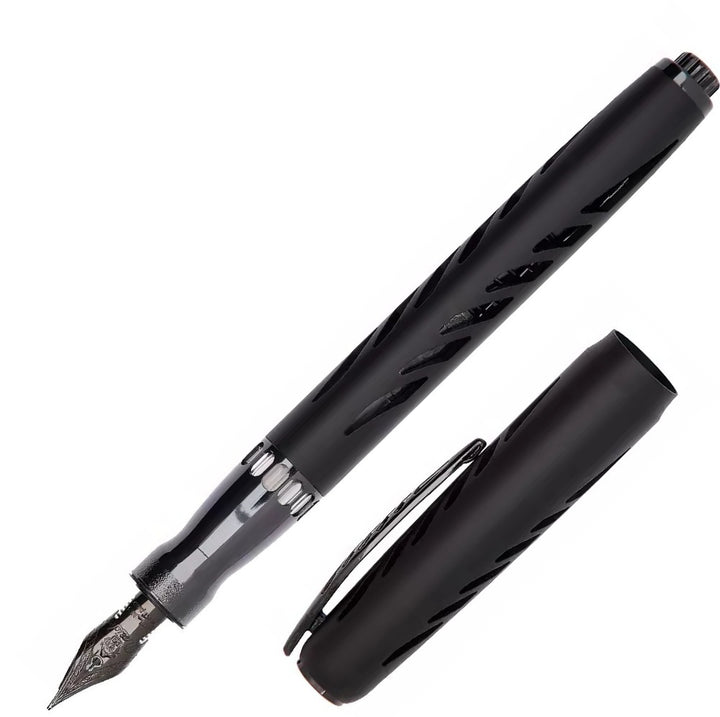 Pineider Millenium Limited Edition Fountain Pen, Stealth Black