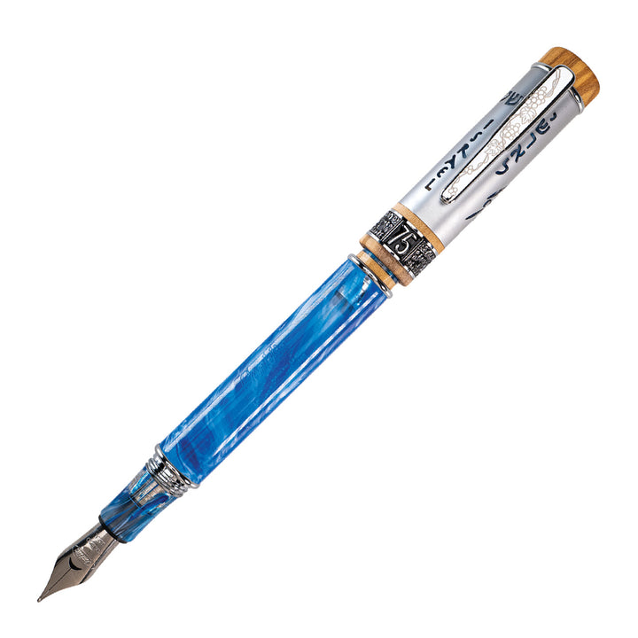 Conklin Israel 75th Anniversary Ballpoint & Fountain Pen Set