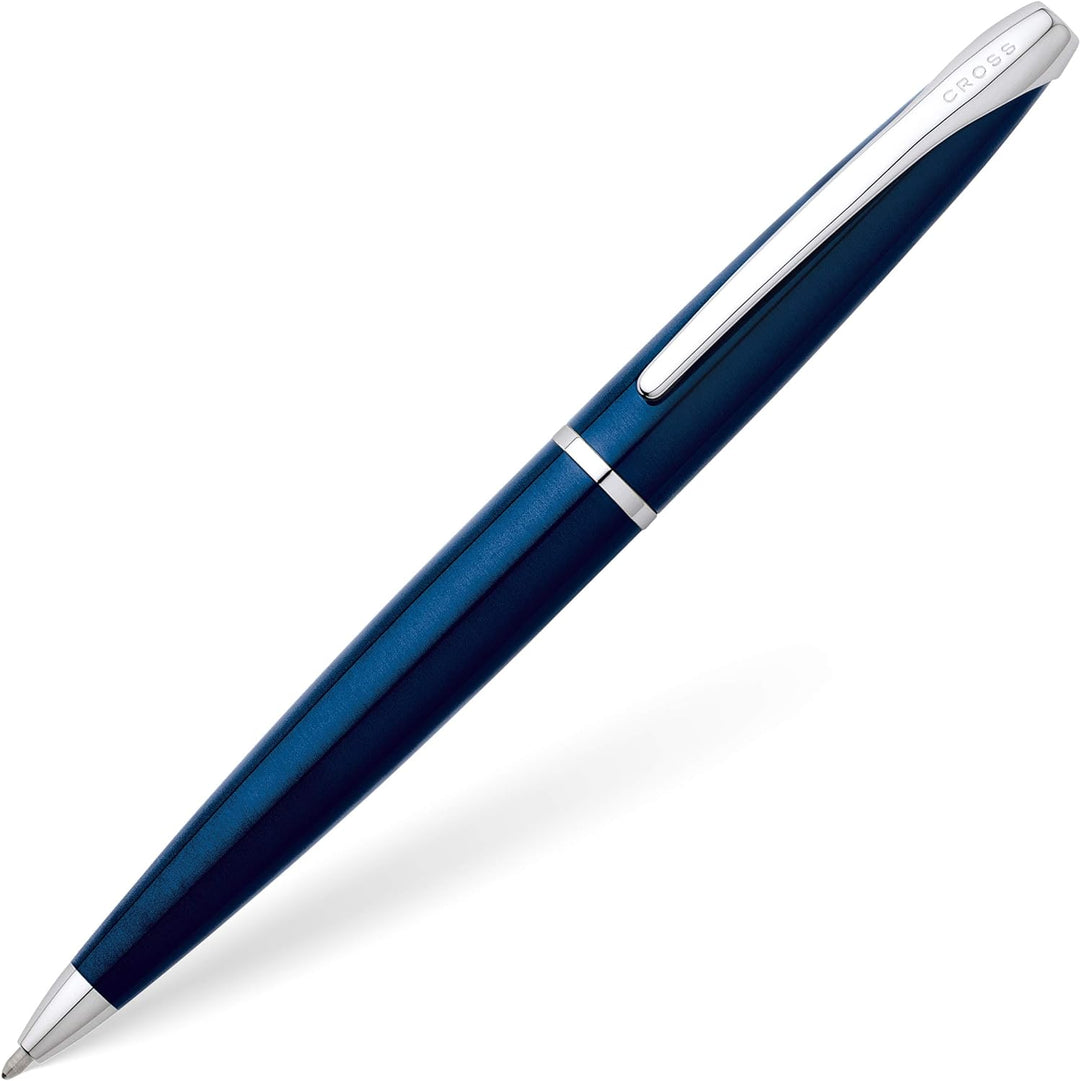 Cross ATX Translucent Blue Lacquer Ballpoint Pen