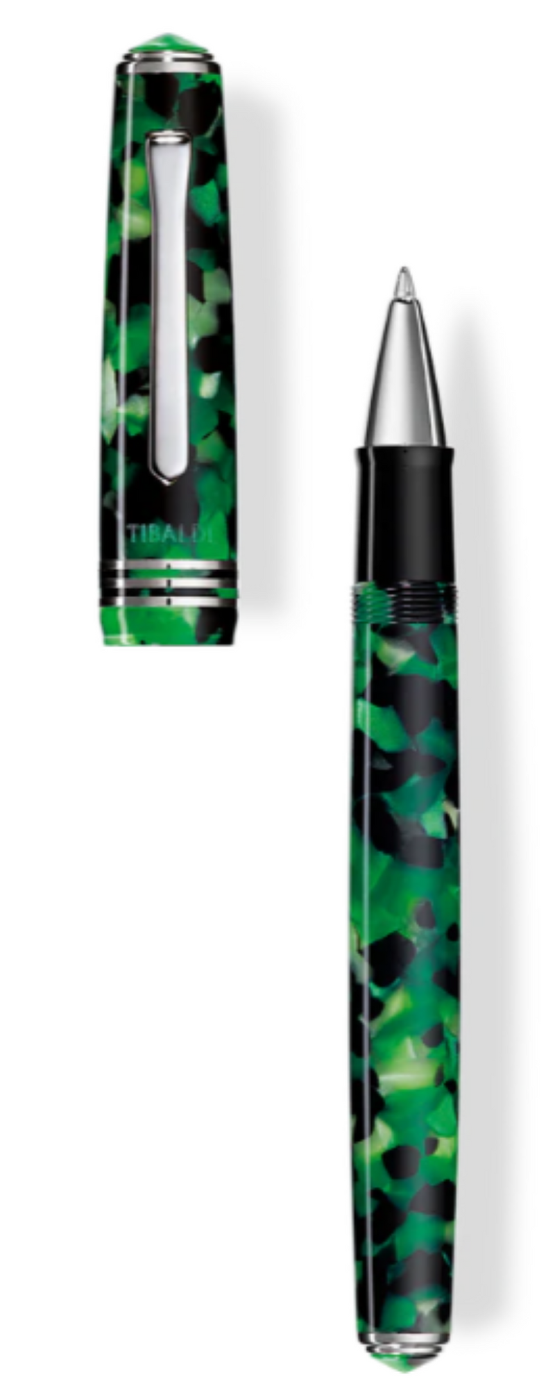 Tibaldi N60 Emerald Green Resin Rollerball Pen
