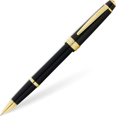 Cross Bailey Light Rollerball Pen, Polished Black & Gold