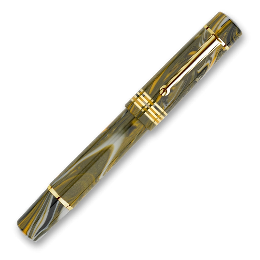 Delta Neo Gallery Rollerball Pen, Marigold & Gold