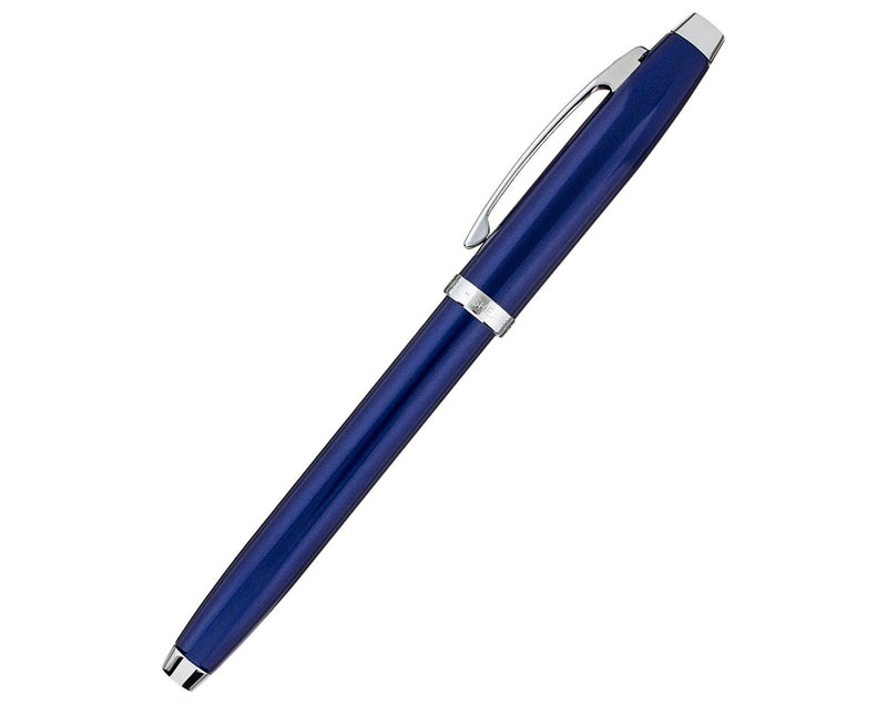Sheaffer 100 Rollerball Pen, Blue & Chrome