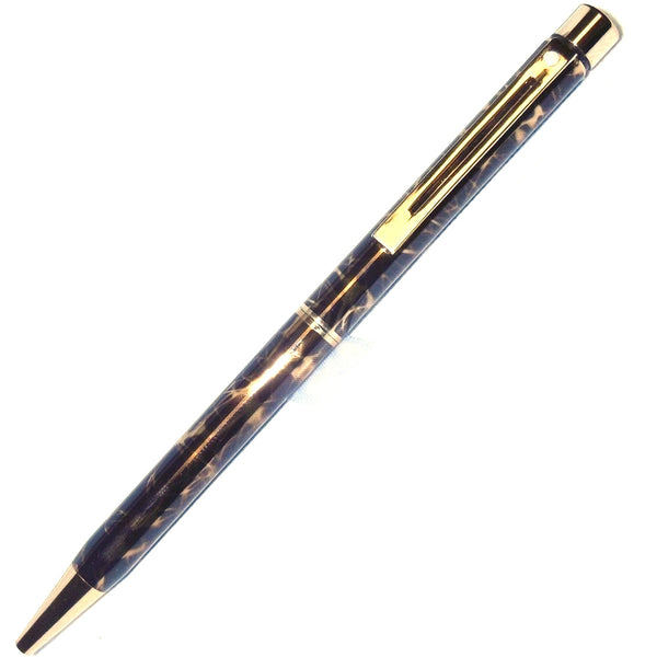 Sheaffer Targa Ballpoint Pen, Filigree Black & Gold, USA Made, No Box