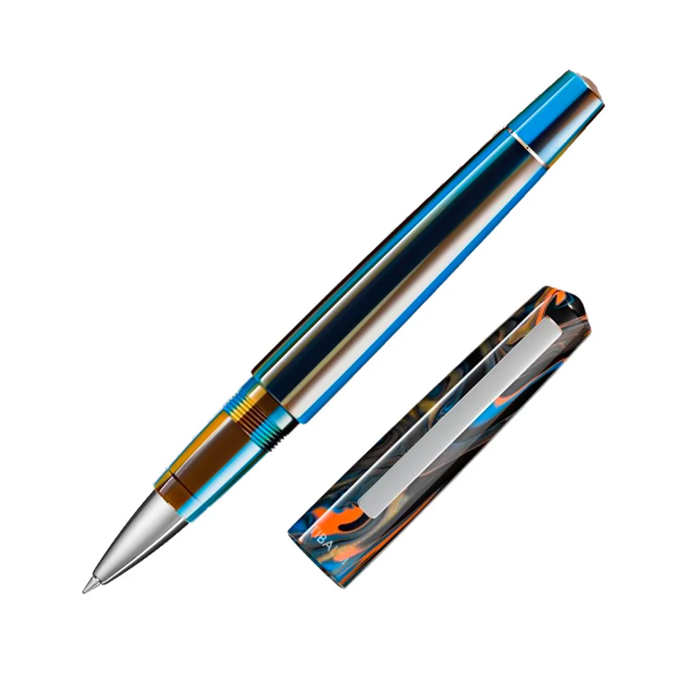 Tibaldi Infrangibile Last Peacock Blue Rollerball Pen