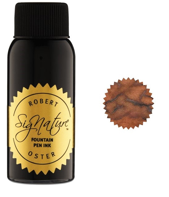 Robert Oster Fountain Pen Ink Bottle, 50ml, Whiskey