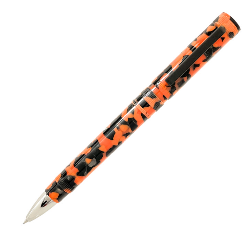 Tibaldi Perfecta LP Vinyl Orange Rollerball Pen