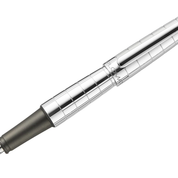 Diplomat Aero Rhomb Chrome Fountain Pen