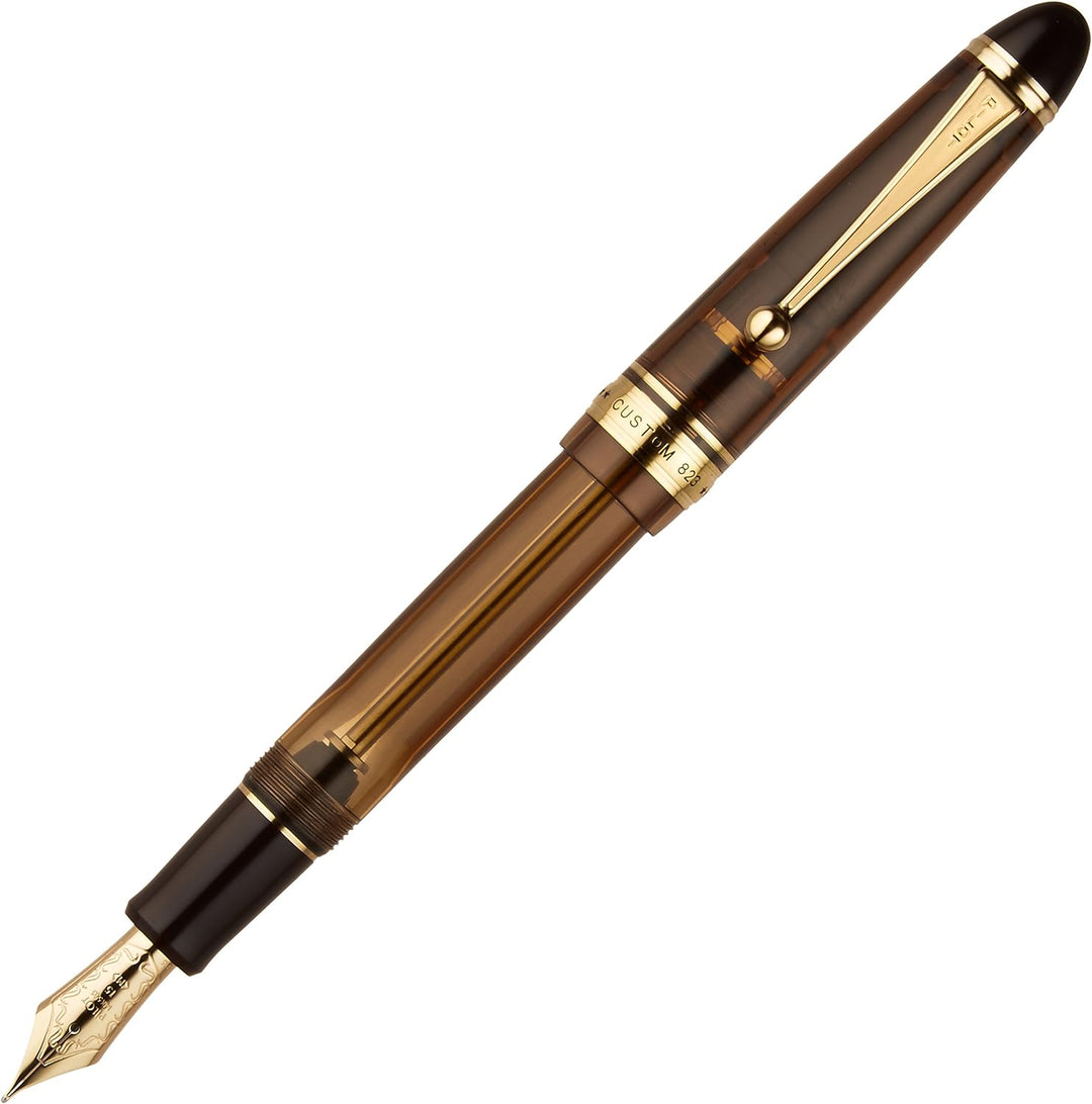 Pilot Custom 823 Fountain Pen, Amber