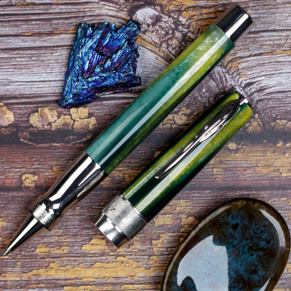 Pineider Arco Bysantium Lemongrass Rollerball Pen