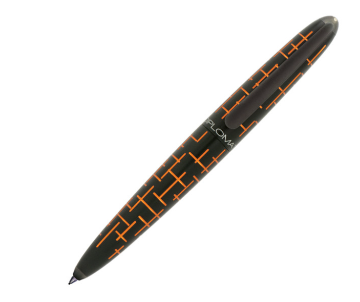Diplomat Elox Matrix Black/Orange 0.7mm Mechanical Pencil