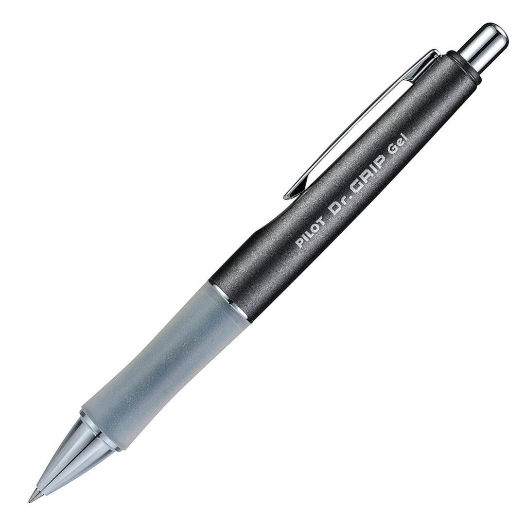 Pilot Dr Grip Limited Retractable Rollerball Pen, Matte Black