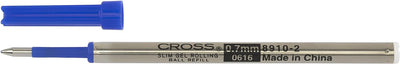 Cross Slim Gel Rollerball Pen Refill, Click Pens, Blue, #8910-2
