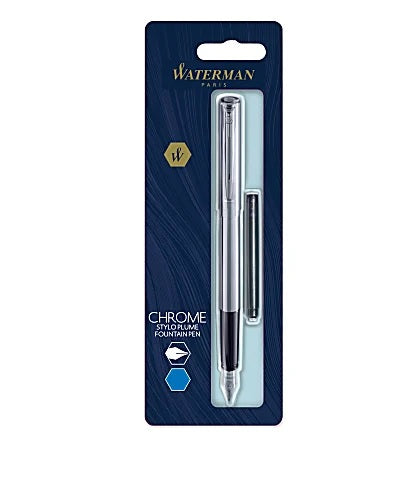 Waterman Allure Fountain Pen, Stainless Steel