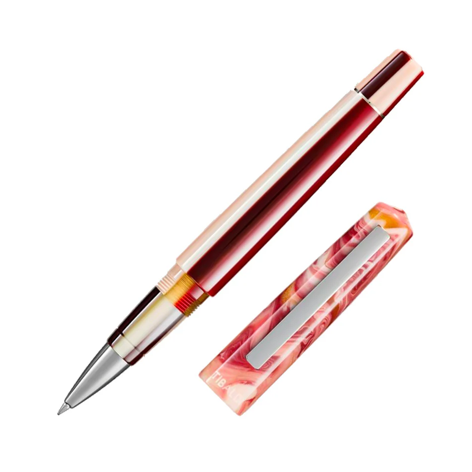 Tibaldi Infrangibile Russet Red Rollerball Pen