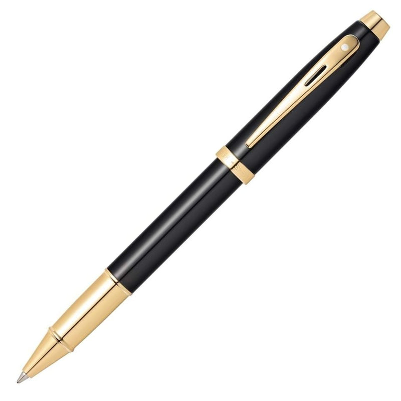 Sheaffer 100 Rollerball Pen, Black & Gold, No Box